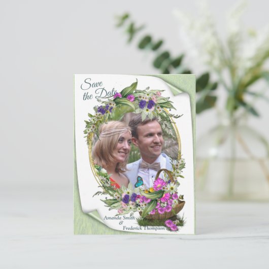 Midzomer Aankondigingskaart (Staand voorkant)