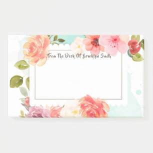 Midzomer bloemendromen post-it® notes