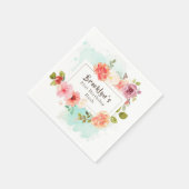 Midzomer bloemendromen servet (Hoek)