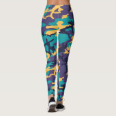 Midzomer Camo Pattern Leggings (Achterkant)