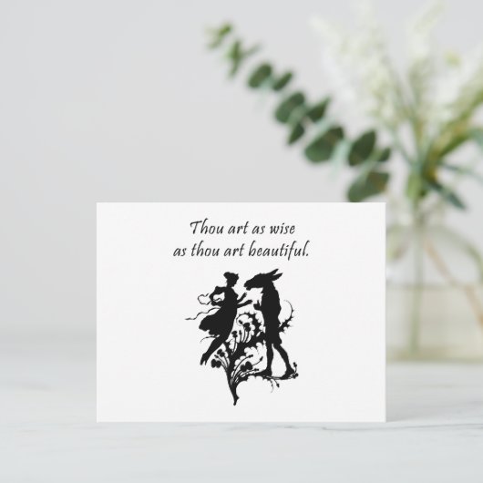 Midzomer Dream Briefkaart (Staand voorkant)