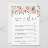 Midzomer dubbelzijdig Vrijgezellenfeest spel Kaart (Voorkant)