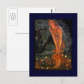 Midzomer Eve airy Circle Briefkaart (Voorkant / Achterkant)