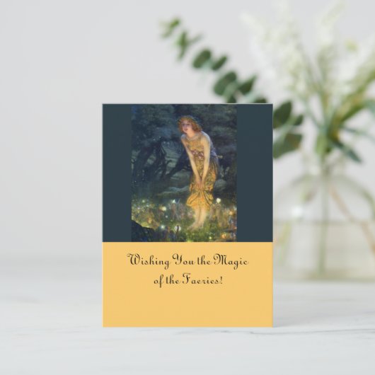 Midzomer Eve airy Circle Briefkaart (Staand voorkant)