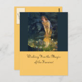 Midzomer Eve airy Circle Briefkaart (Voorkant / Achterkant)