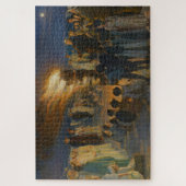 Midzomer Eve Bonfire op Skagen Beach, P.S.Krøyer Legpuzzel (Verticaal)