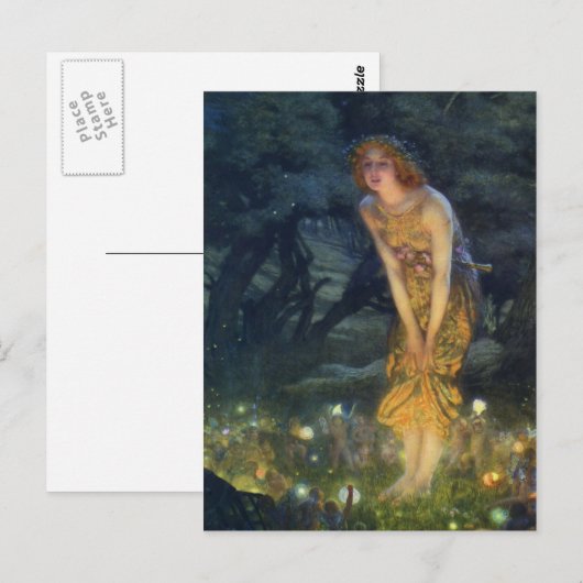 Midzomer Eve Briefkaart (Voorkant / Achterkant)