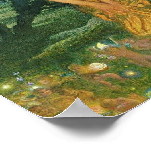 Midzomer Eve Edward Robert Hughes 1908 Poster (Hoek)