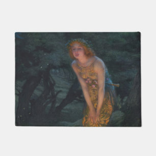 Midzomer Eve Edward Robert Hughes feeën fantasie Deurmat