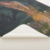 Midzomer Eve Edward Robert Hughes feeën fantasie Sherpa Deken (3/4)