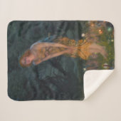 Midzomer Eve Edward Robert Hughes feeën fantasie Sherpa Deken (Voorkant (horizontaal))