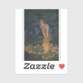 Midzomer Eve Edward Robert Hughes feeën fantasie Sticker (Vel)