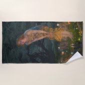 Midzomer Eve Edward Robert Hughes feeën fantasie Strandlaken (Voorkant)