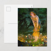 Midzomer Eve Edward Robert Hughes Feestdagenkaart (Voorkant / Achterkant)