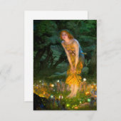 Midzomer Eve Edward Robert Hughes Informatiekaartje (Voorkant / Achterkant)