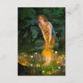 Midzomer Eve Edward Robert Hughes Informatiekaartje (Voorkant)