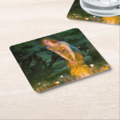 Midzomer Eve Edward Robert Hughes Kartonnen Onderzetters (Schuin)