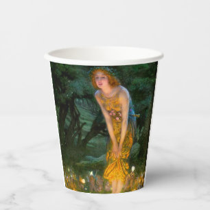 Midzomer Eve Edward Robert Hughes Papieren Bekers