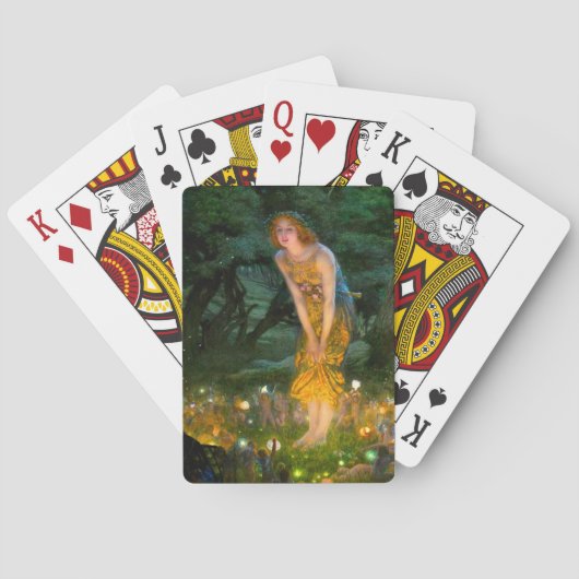 Midzomer Eve Edward Robert Hughes Pokerkaarten (Achterkant)