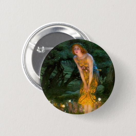 Midzomer Eve Edward Robert Hughes Ronde Button 5,7 Cm (Voorkant /achterkant)