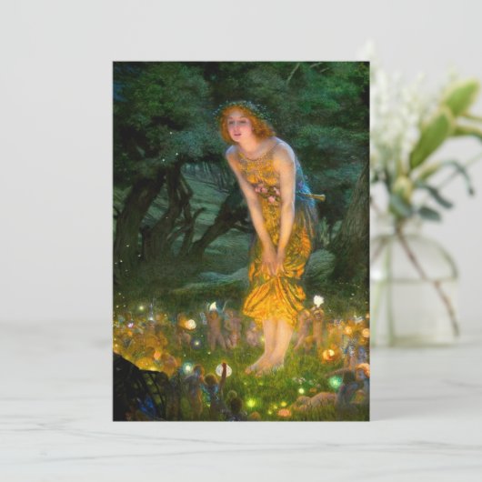 Midzomer Eve Edward Robert Hughes Save The Date (Staand voorkant)