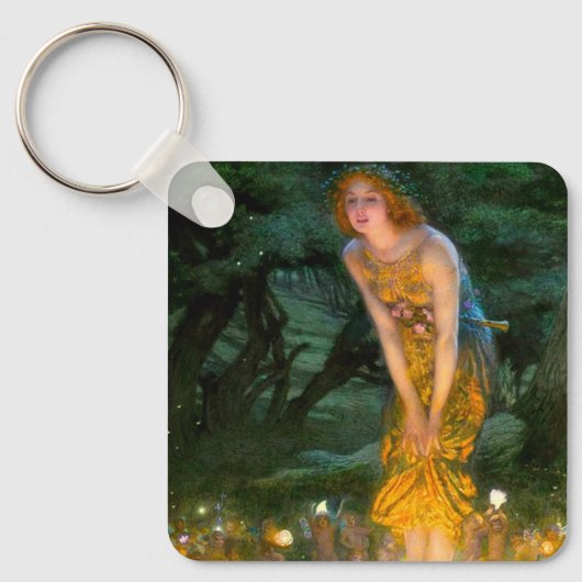 Midzomer Eve Edward Robert Hughes Sleutelhanger (Voorkant)