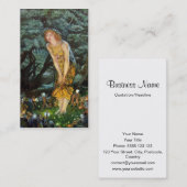 Midzomer Eve, Edward Robert Hughes Visitekaartje (Voorkant / Achterkant)