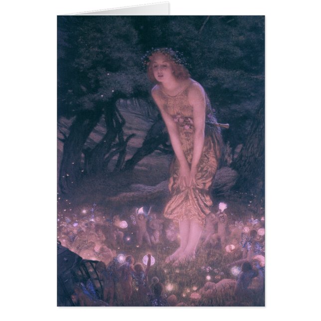 Midzomer Eve Fairy van Edward Hughes (Voorkant)