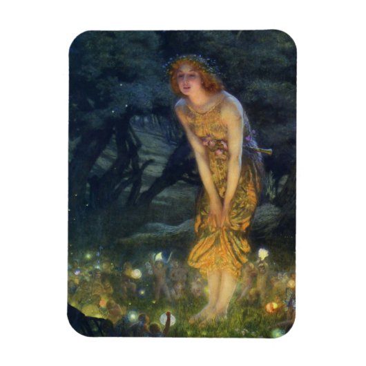 Midzomer Eve Fine Art Magnet Magneet (Verticaal)