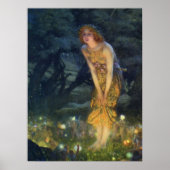 Midzomer Eve pre-Raphaelite Art-afdrukken Poster (Voorkant)