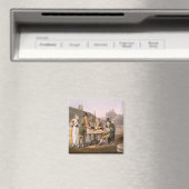 Midzomer Eve uit het graf "Costume of Yorkshire" Magneet (Insitu (Vaatwasser))