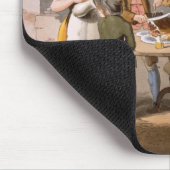 Midzomer Eve uit het graf "Costume of Yorkshire" Muismat (Hoek)