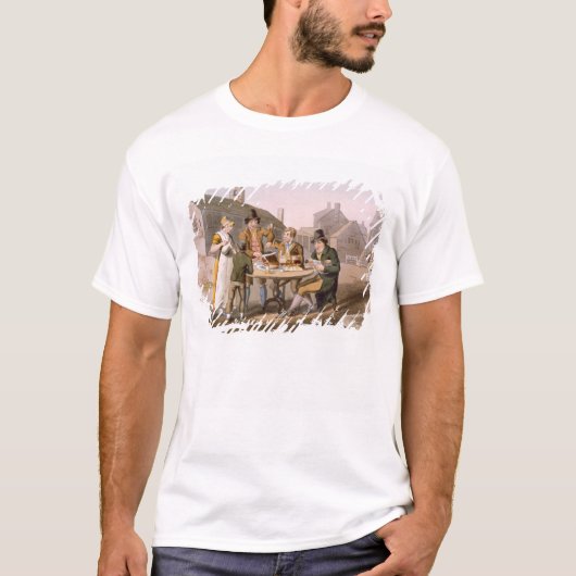 Midzomer Eve uit het graf "Costume of Yorkshire" T-shirt (Voorkant)