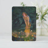 Midzomer Eve van Edward Robert Hughes Informatiekaartje (Staand voorkant)