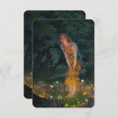 Midzomer Eve van Edward Robert Hughes Informatiekaartje (Voorkant / Achterkant)
