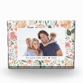 Midzomer Floral - Aangepaste ondertiteling fotoblo Fotoblokken (Voorkant)