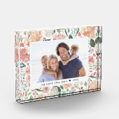 Midzomer Floral - Aangepaste ondertiteling fotoblo Fotoblokken (Links)