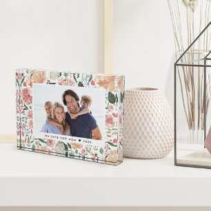 Midzomer Floral - Aangepaste ondertiteling fotoblo Fotoblokken