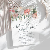 Midzomer Floral | Bridal Shower-uitnodiging Kaart