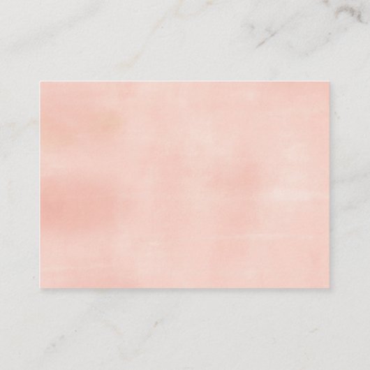 Midzomer Floral Display Shower Kaart (Achterkant)