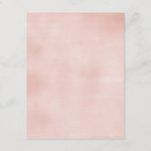 Midzomer Floral | Kaart gastgegevens (Achterkant)