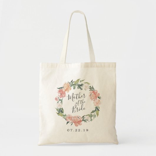 Midzomer Floral | Moeder van de Bride Tote Bag (Voorkant)