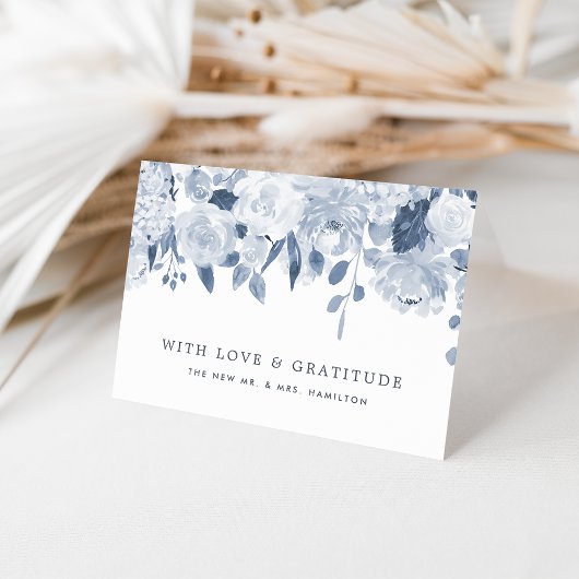 Midzomer Floral Persoonlijk Dank u Bedankkaart