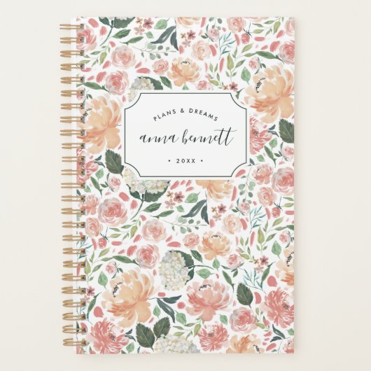 Midzomer Floral Planner (Voorkant)