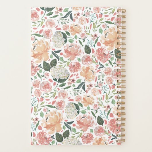 Midzomer Floral Planner (Achterkant)