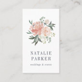 Midzomer Floral | Verticaal Visitekaartje (Voorkant)