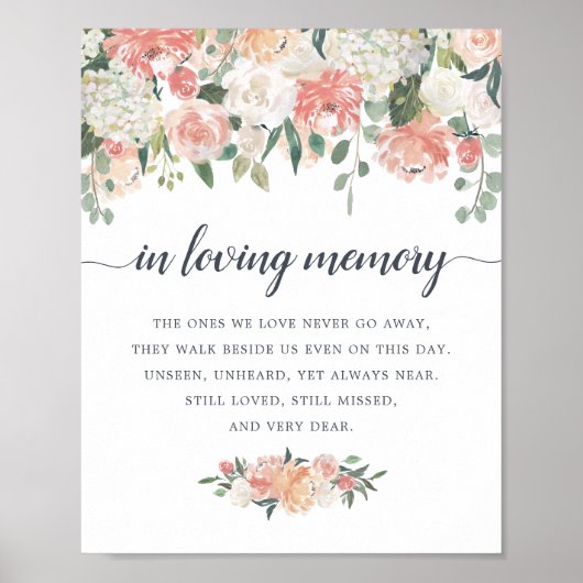 Midzomer-Floral Weddenschap Poster (Voorkant)