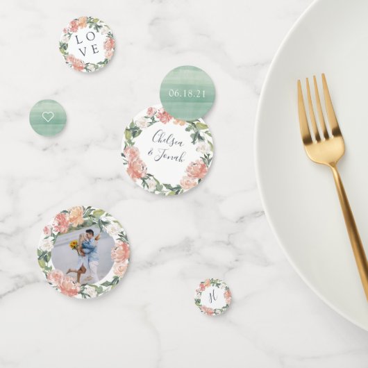 Midzomer Floral Wedding Confetti (Groep)