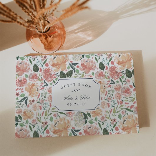 Midzomer Floral Wedding Gastenboek