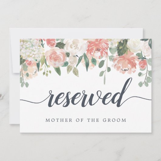 Midzomer Floral Wedding "Gereserveerd" (Voorkant)